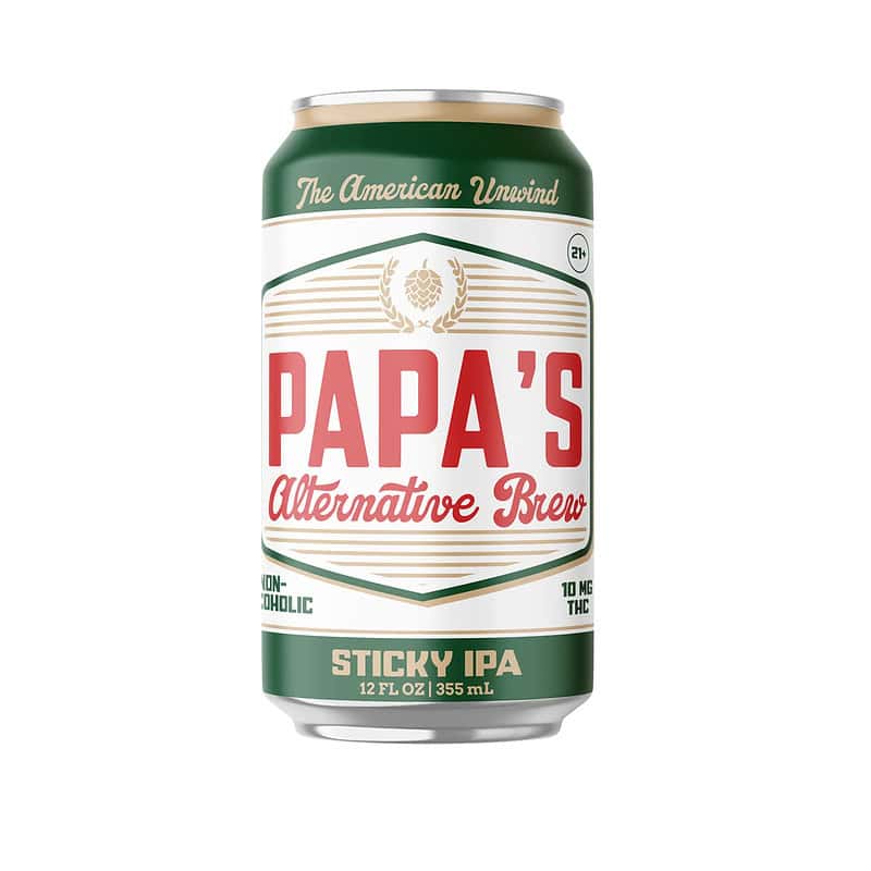 Papas Alt Brew IPA THC Beer