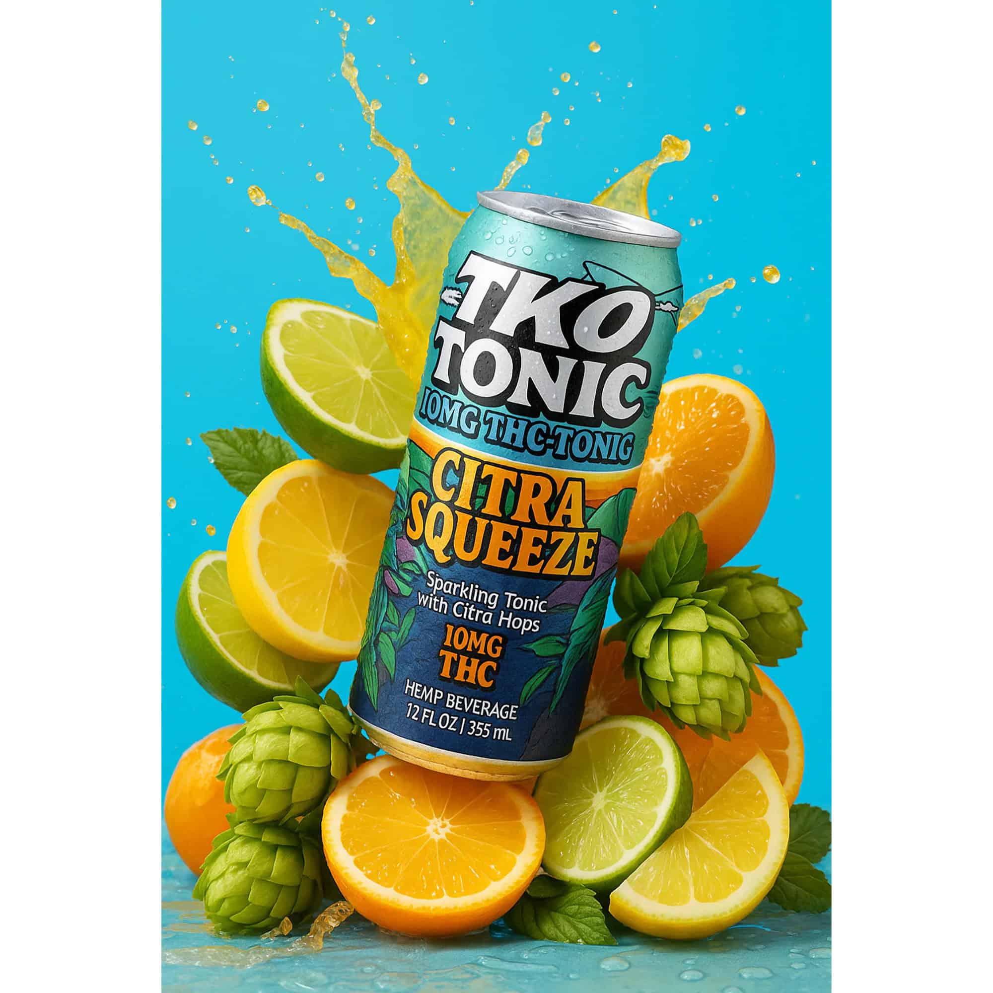 TKO Tonic THC Drinks | Great Tasting THC Beverages Delivered