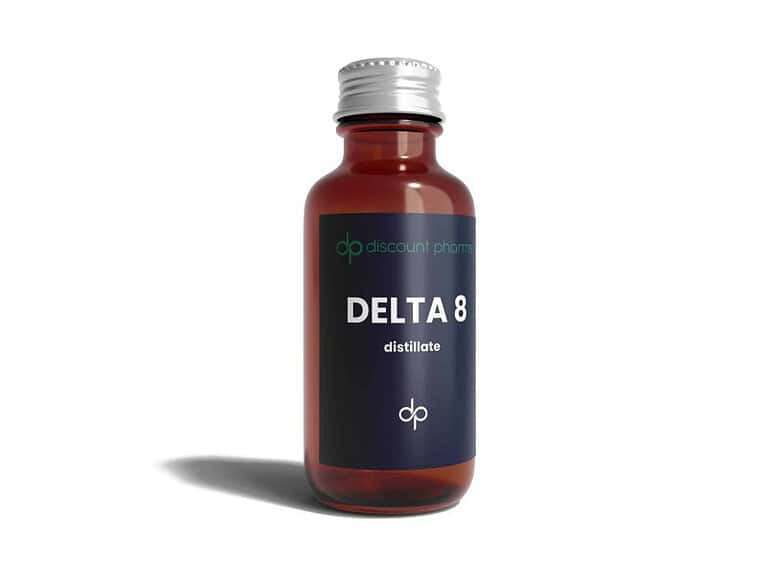 Discount Pharms Delta 8 distillate bottle